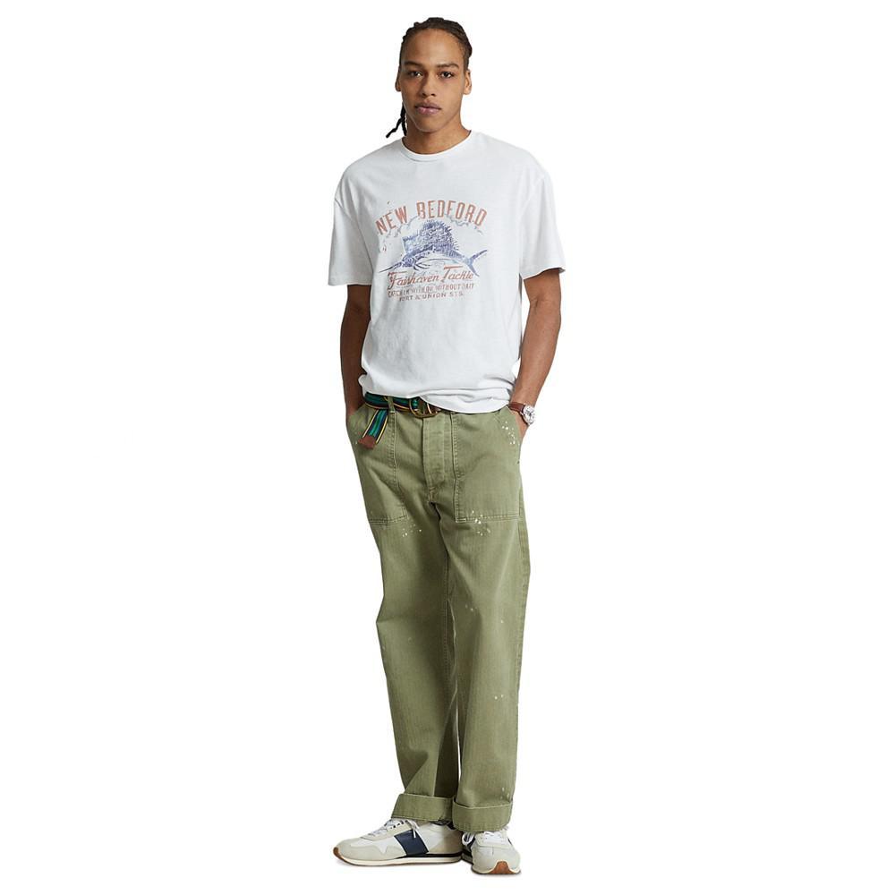 商品Ralph Lauren|Men's Classic-Fit Jersey Graphic T-Shirt,价格¥214,第6张图片详细描述