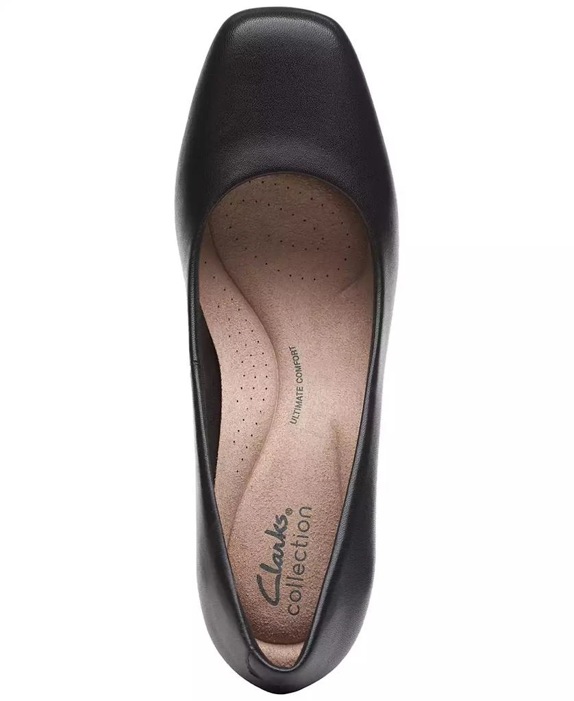 商品Clarks|Women's Kyndall Iris Mid-Heeled Comfort Pumps,价格¥452,第4张图片详细描述