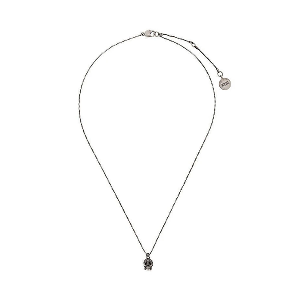 ALEXANDER MCQUEEN 银色女士吊坠 582694-J160Y-1177 商品