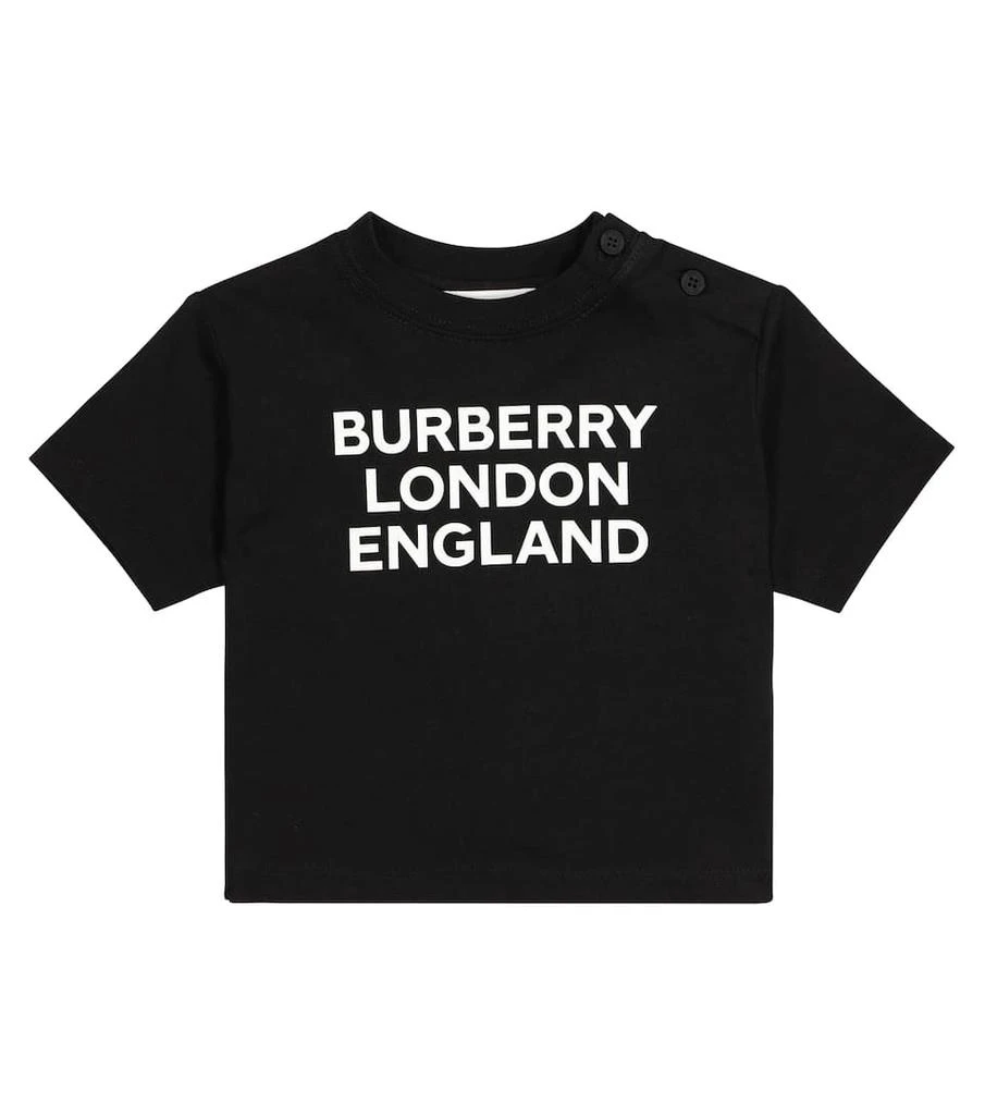 商品Burberry|Baby Logo棉质T恤,价格¥1138,第1张图片
