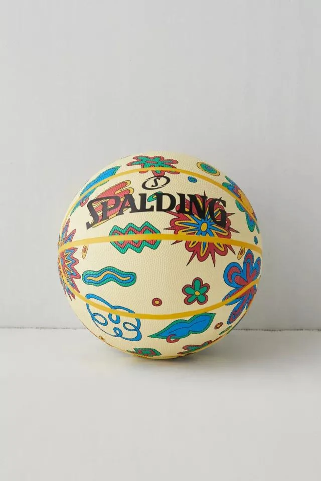 商品Spalding|Spalding UO Exclusive ‘90s Floral Basketball,价格¥220,第2张图片详细描述