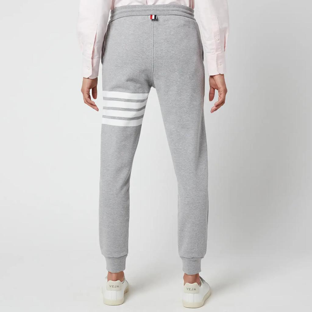 商品Thom Browne|Thom Browne Women's Classic Sweatpants with Engineered 4 Bar - Light Grey,价格¥3322,第4张图片详细描述