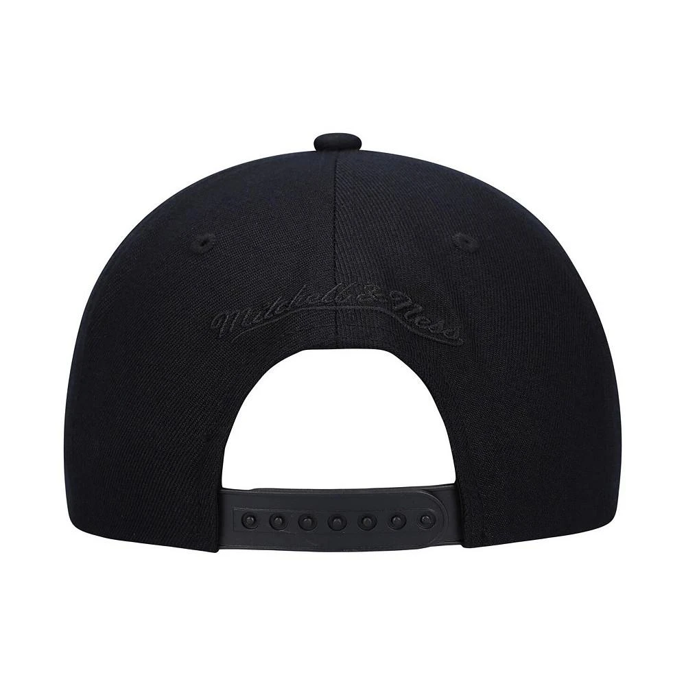 商品Mitchell and Ness|Men's Black and Light Blue Boston Celtics Pastel Snapback Hat,价格¥164,第3张图片详细描述