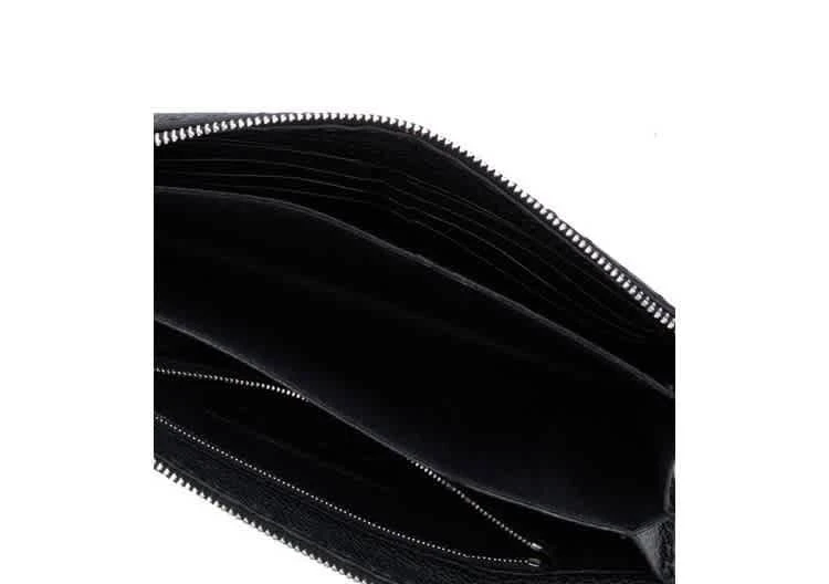 商品Fendi|Fendi Mens Blue Leather Clutch,价格¥2229,第3张图片详细描述