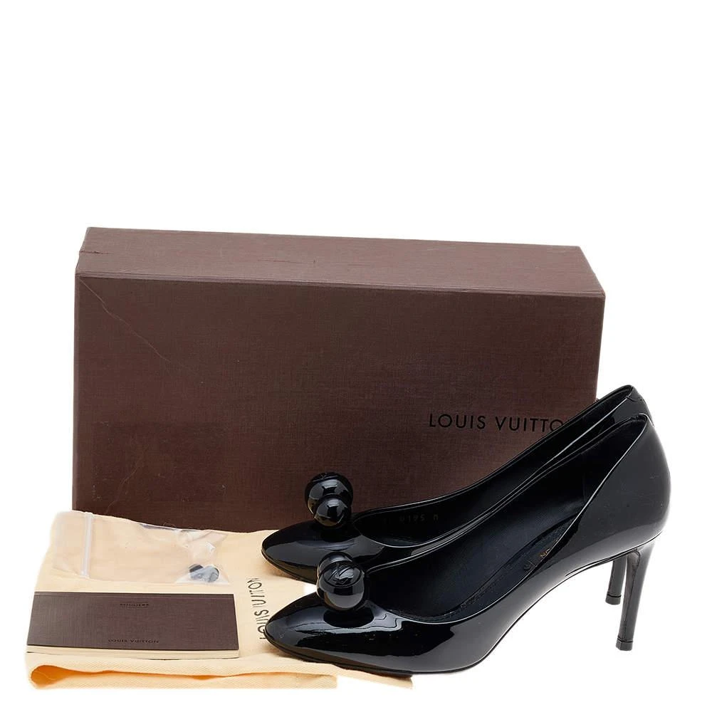 Louis Vuitton Black Patent Leather Betty Pumps Size 36 商品