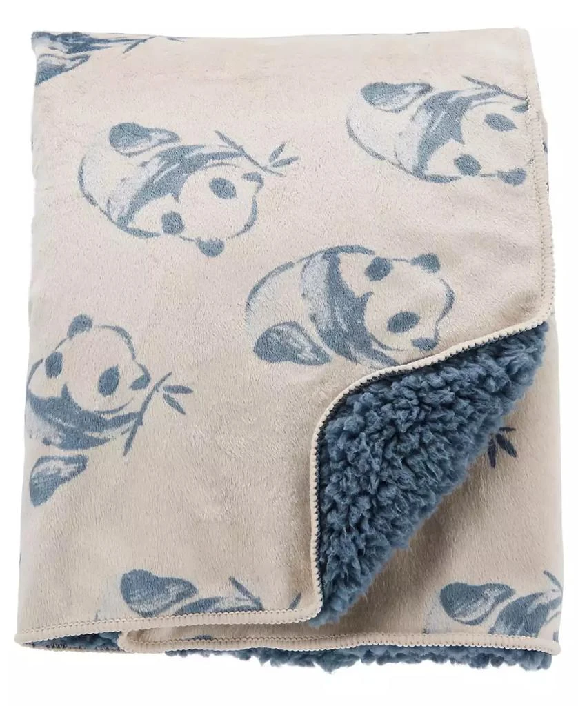 商品Carter's|Baby Boys Panda Plush Blanket,价格¥114,第1张图片