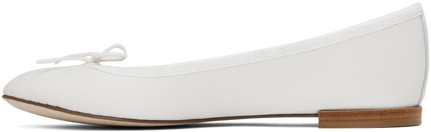 商品Repetto|White Cendrillon Ballerina Flats,价格¥2189,第3张图片详细描述