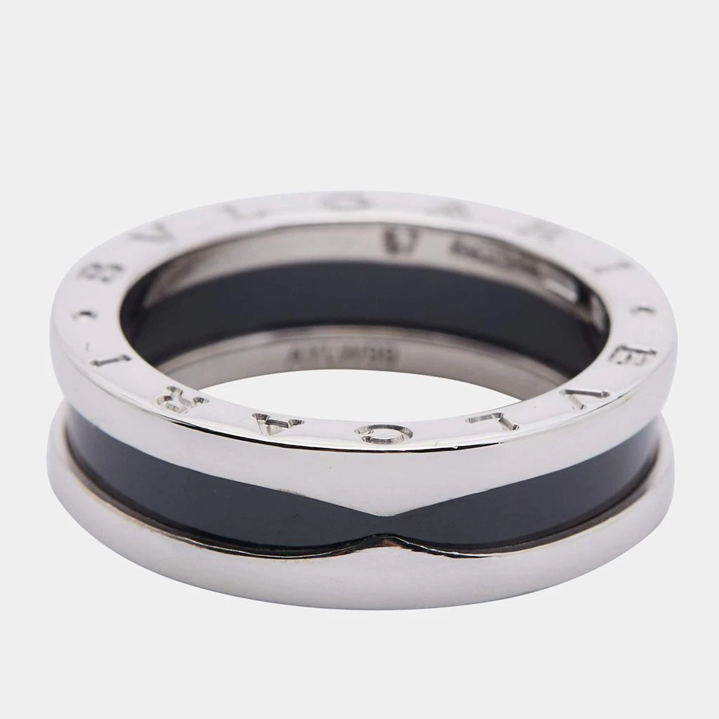 商品[二手商品] BVLGARI|Bvlgari B-zero1 Save the Children Ceramic Sterling Silver Band Ring Size 57,价格¥3873,第3张图片详细描述