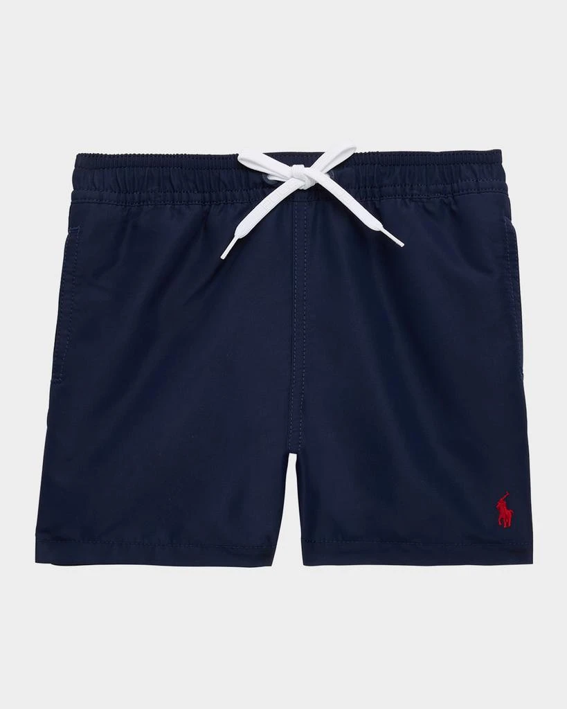 商品Ralph Lauren|Boy's Recycled Polyester Traveler Swim Shorts, Size 3M-24M,价格¥171,第1张图片