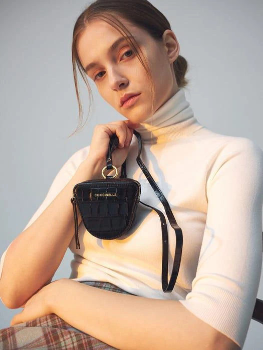 商品Coccinelle|Josie Croco Mini Bag_2 Color,价格¥1471,第1张图片
