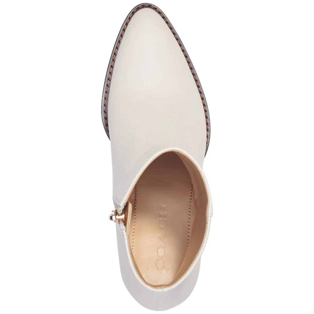 商品Coach|Women's Pacey Pointed-Toe Booties,价格¥826,第4张图片详细描述