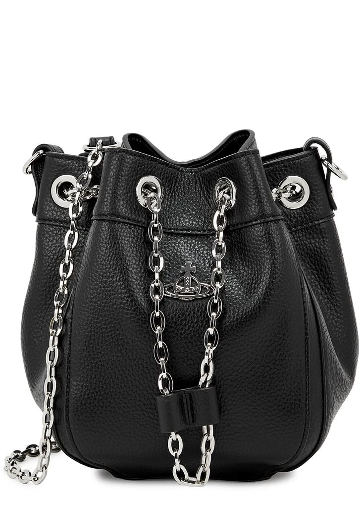 商品Vivienne Westwood|Chrissy small vegan leather bucket bag,价格¥2343,第1张图片