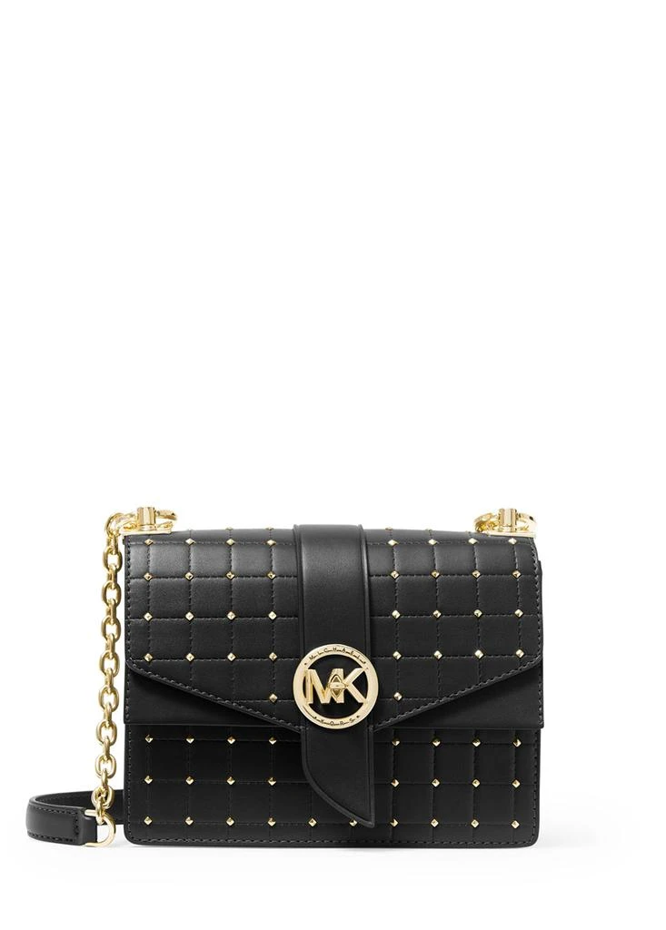 商品Michael Kors|Greenwich small studded quilted faux leather crossbody bag,价格¥1206,第1张图片