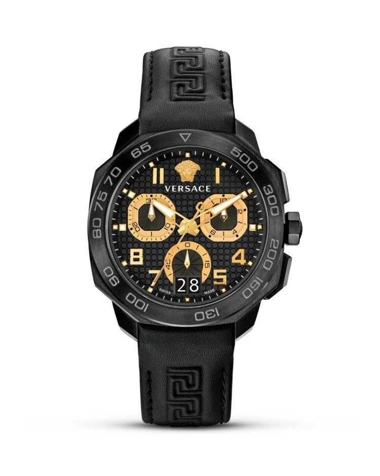 商品Versace|Italian-Style Swiss Made Watch, 44mm,价格¥15678,第1张图片