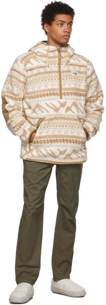 商品The North Face|White & Tan Fair Isle Hoodie,价格¥1369,第4张图片详细描述