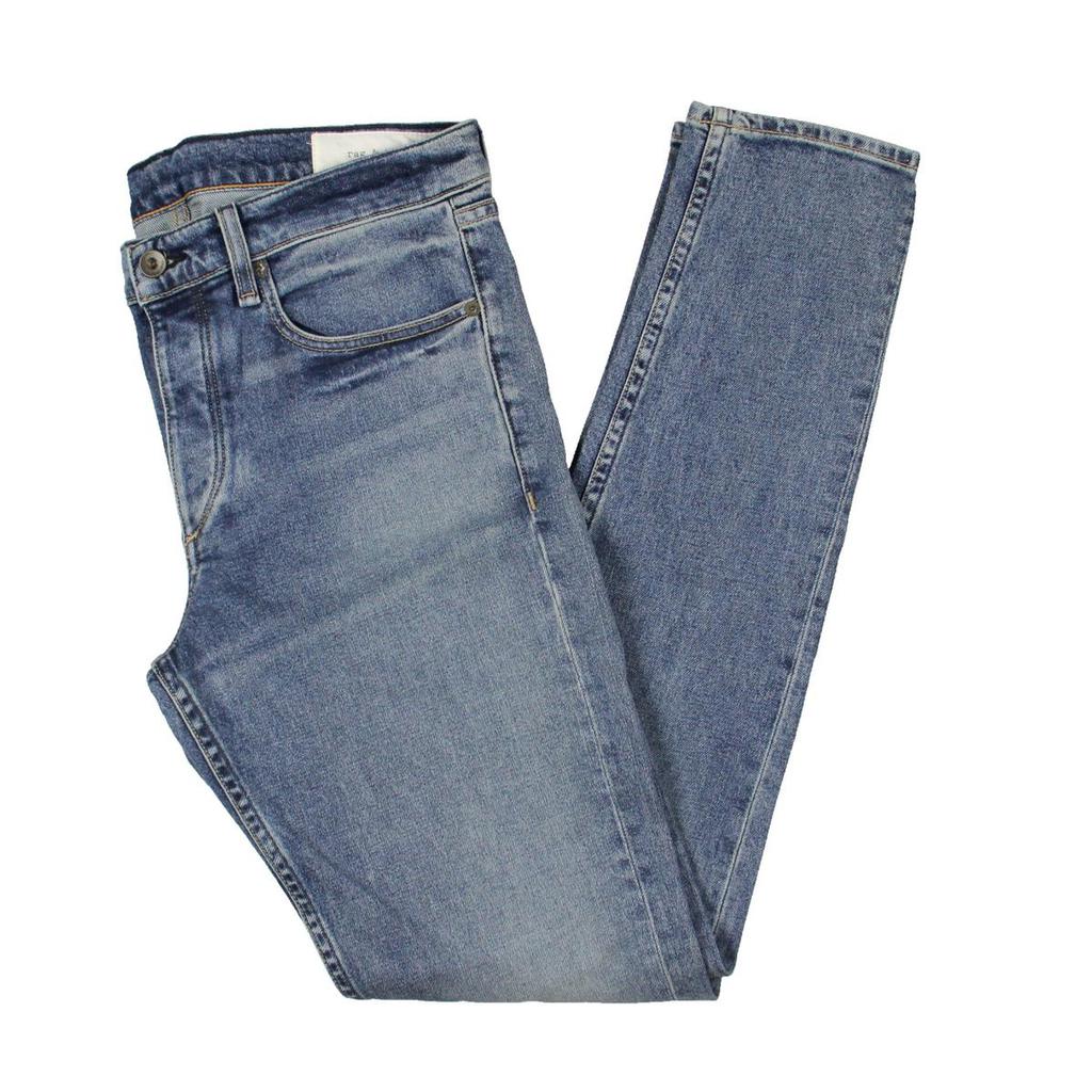 Rag & Bone Mens Fit 1 Mid Rise Medium Wash Slim Jeans商品第1张图片规格展示