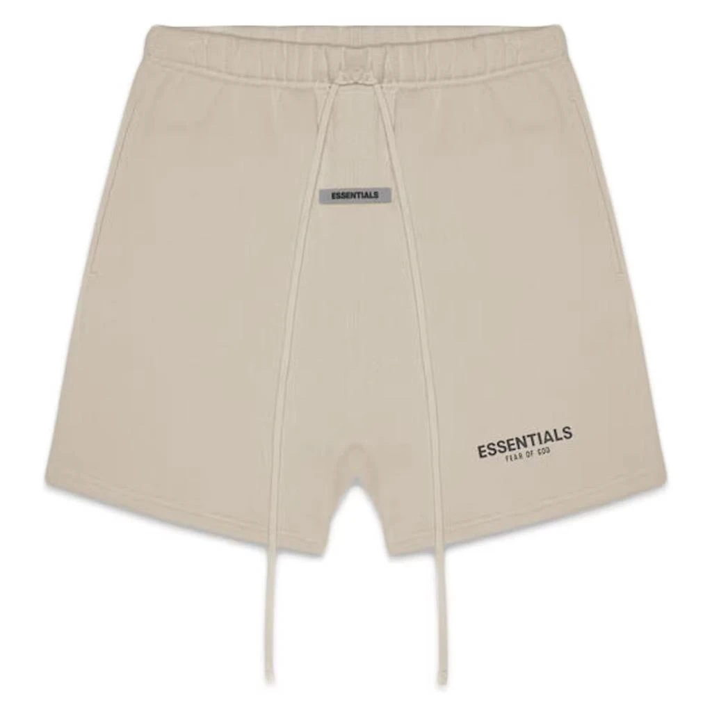 商品Essentials|Fear Of God Essentials Olive/Khaki Reflective Shorts,价格¥744,第1张图片