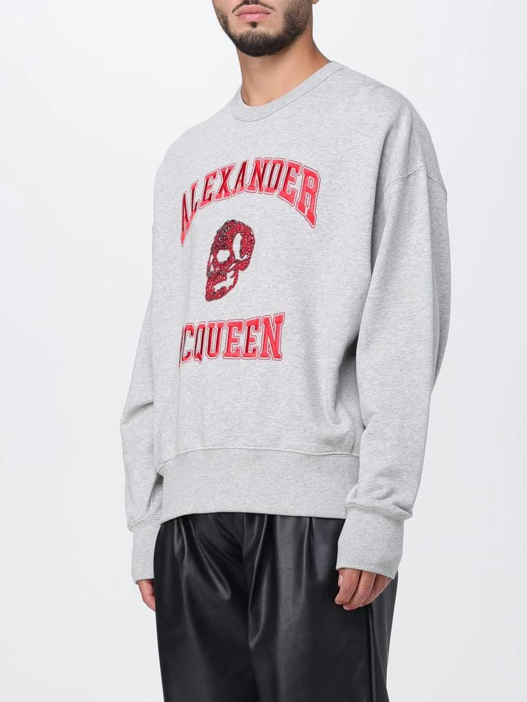 商品Alexander McQueen|Alexander McQueen sweatshirt with rhinestone skull,价格¥10348,第4张图片详细描述