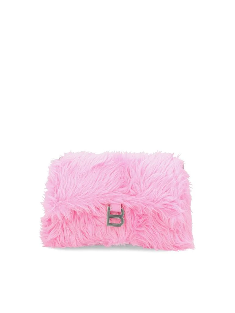 商品Balenciaga|Balenciaga Downtown Fake Fur XS Shoulder Bag,价格¥10815,第1张图片