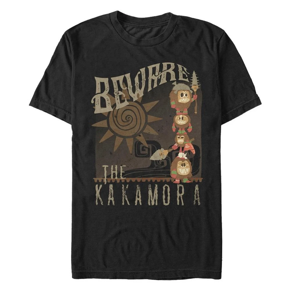 商品Disney|Disney Men's Moana Beware of the Kakamora, Short Sleeve T-Shirt,价格¥185,第1张图片