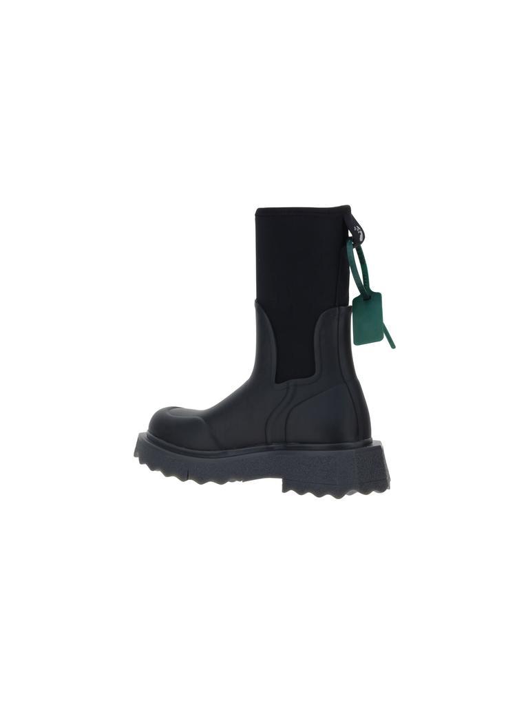 商品Off-White|Off-White Sponge Rain Boots,价格¥2639,第5张图片详细描述