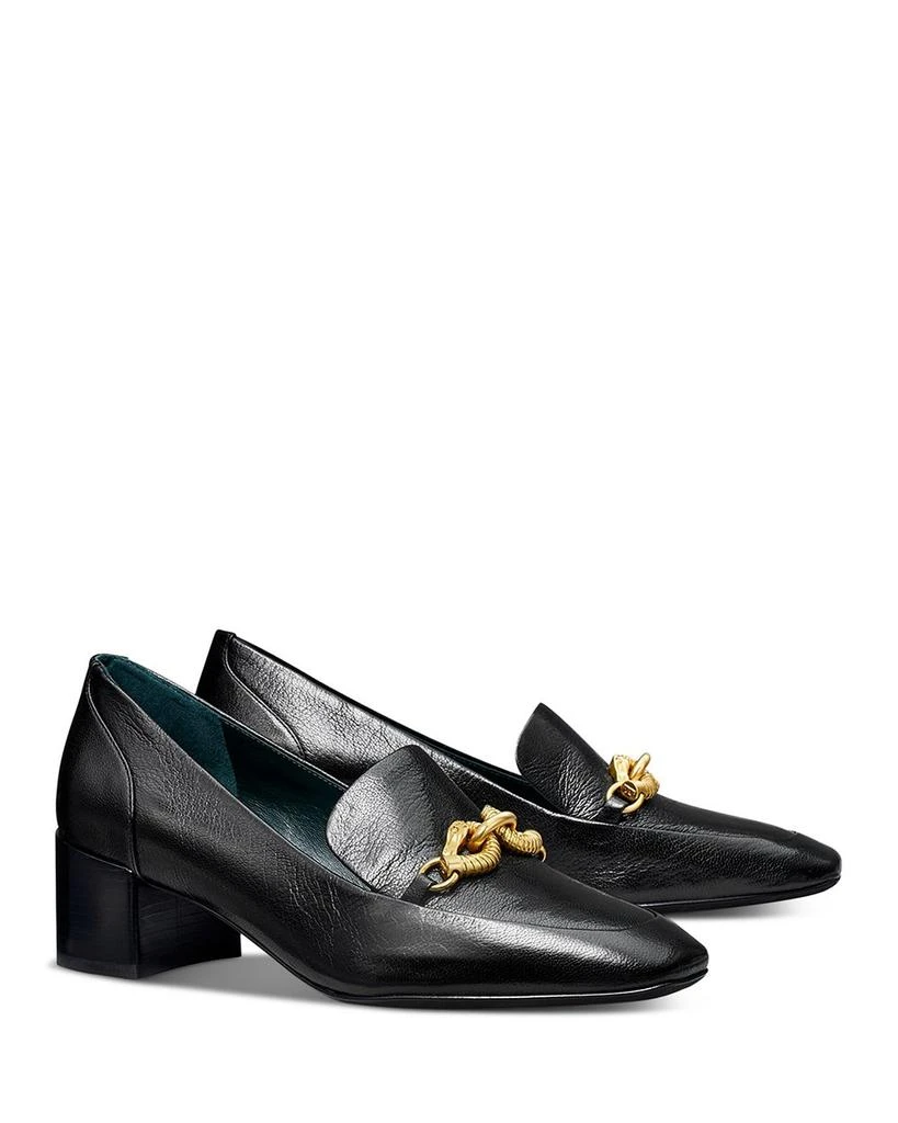 商品Tory Burch|Women's Jessa Block Heel Loafers,价格¥2806,第1张图片
