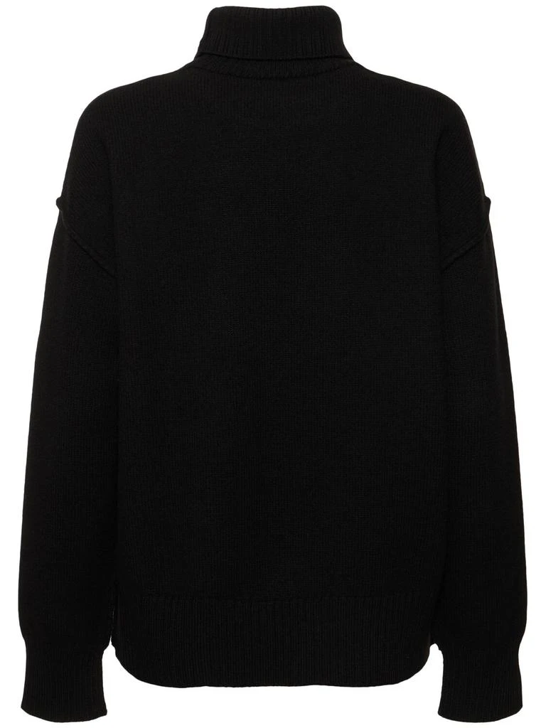 商品AMI|Red Ami De Coeur Wool Turtleneck Sweater,价格¥2348,第4张图片详细描述