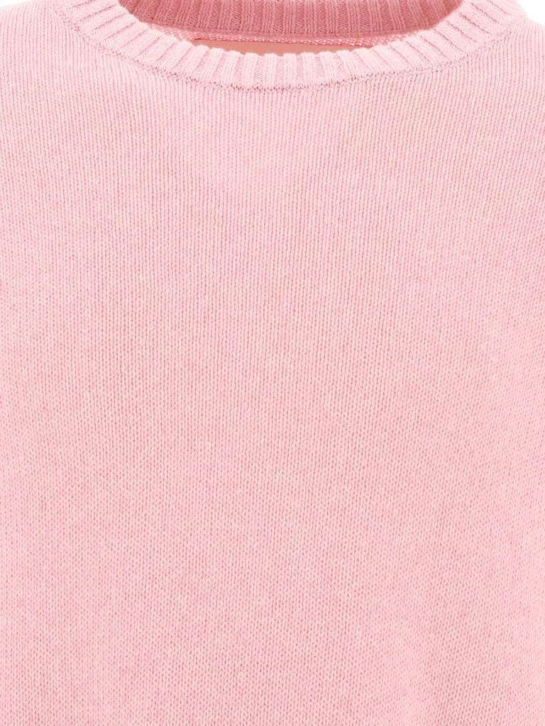 商品Stockholm Surfboard Club|Curved Logo Knitwear Pink,价格¥972,第3张图片详细描述