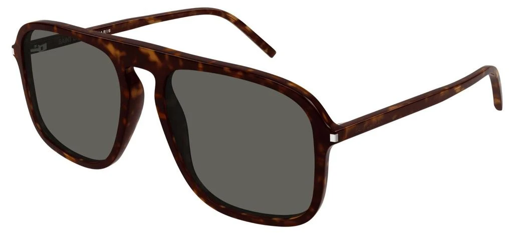 商品Yves Saint Laurent|Saint Laurent Eyewear Square Frame Sunglasses,价格¥1927,第2张图片详细描述