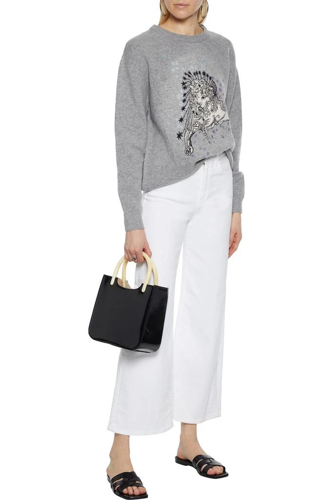 商品Camilla|Embellished intarsia merino wool sweater,价格¥1042,第4张图片详细描述