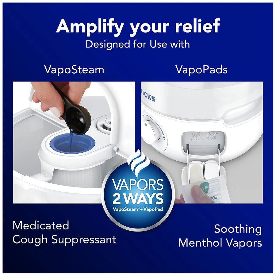 商品Vicks|EasyCare + Top Fill Ultrasonic Cool Mist Humidifier, White, VUL585,价格¥487,第4张图片详细描述