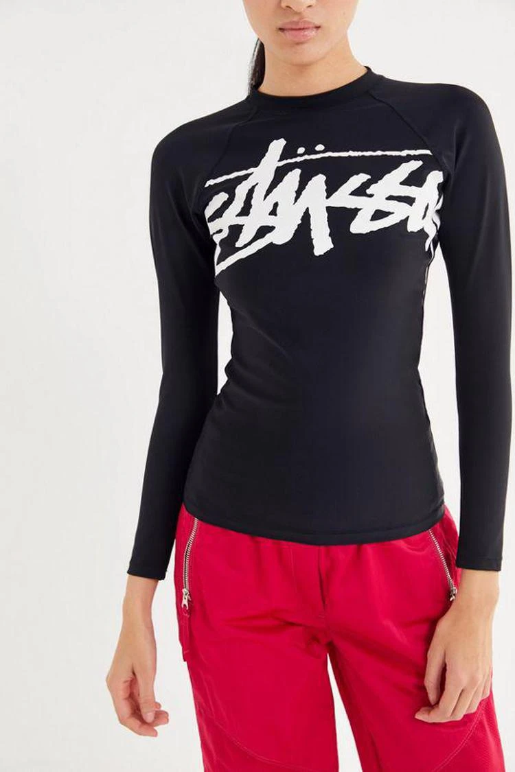 商品STUSSY|Stussy Nylon Stock Logo Long Sleeve Tee,价格¥76,第4张图片详细描述