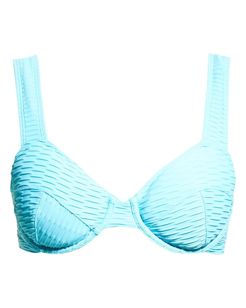 商品Solid & Striped|The Lilo Chain Rib Underwire Bikini Top,价格¥263,第2张图片详细描述