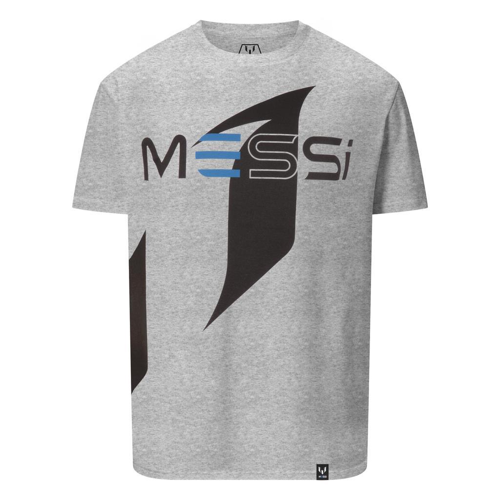 商品The Messi Store|Simply MESSI M Logo T-Shirt - Heather Grey - US/CA,价格¥368,第1张图片