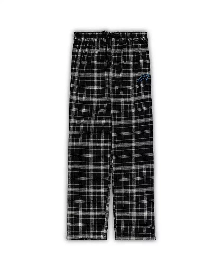 商品Concepts Sport|Men's Black Carolina Panthers Big and Tall Lodge T-shirt and Pants Sleep Set,价格¥410,第2张图片详细描述