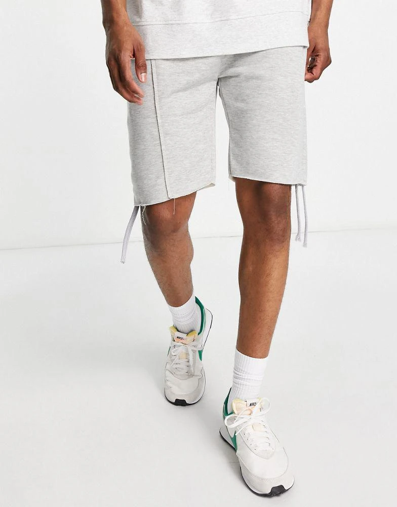 商品American Stitch|American Stitch co-ord jersey shorts in grey,价格¥199,第4张图片详细描述