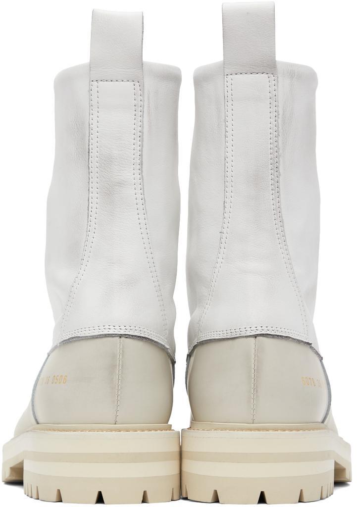 商品Common Projects|White Technical Boots,价格¥6407,第6张图片详细描述