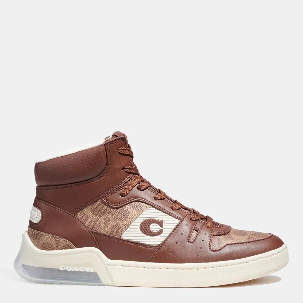 Coach Men's Citysole Signature Hi-Top Trainers商品第1张图片规格展示