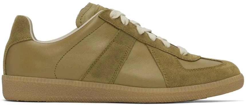 商品MAISON MARGIELA|Khaki Replica Sneakers,价格¥4720,第1张图片