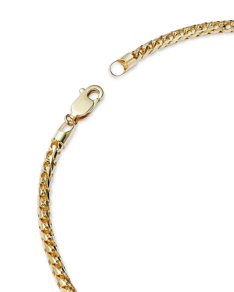 Men's Franco Link Chain Necklace in 14K Yellow Gold, 22" 商品