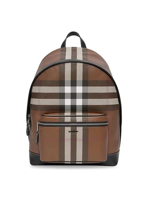 商品Burberry|Jett Check Logo Backpack,价格¥9670,第1张图片