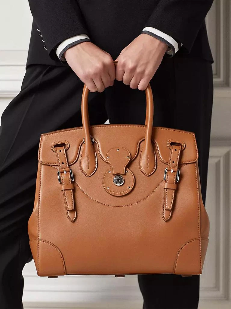 商品Ralph Lauren|Soft Ricky Leather Top Handle Bag,价格¥26609,第2张图片详细描述