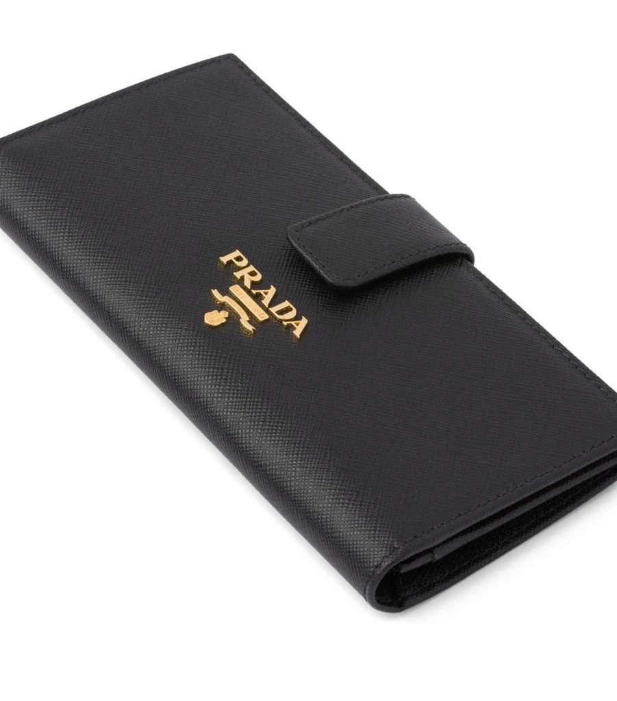 商品Prada|Large Saffiano Leather Bifold Wallet,价格¥6629,第5张图片详细描述