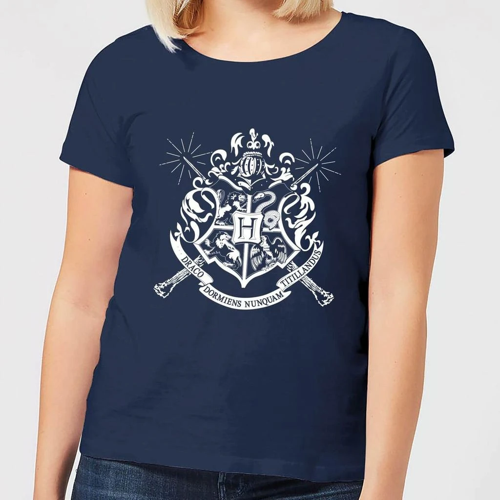 商品Harry Potter|Harry Potter Hogwarts House Crest Women's T-Shirt - Navy,价格¥170,第1张图片详细描述