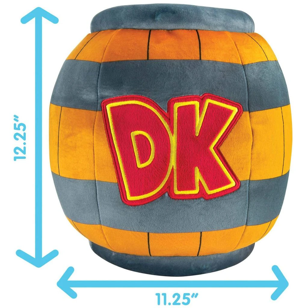 商品The Hut|Mario Kart Mega Donkey Kong Barrel Plush Toy,价格¥257,第3张图片详细描述