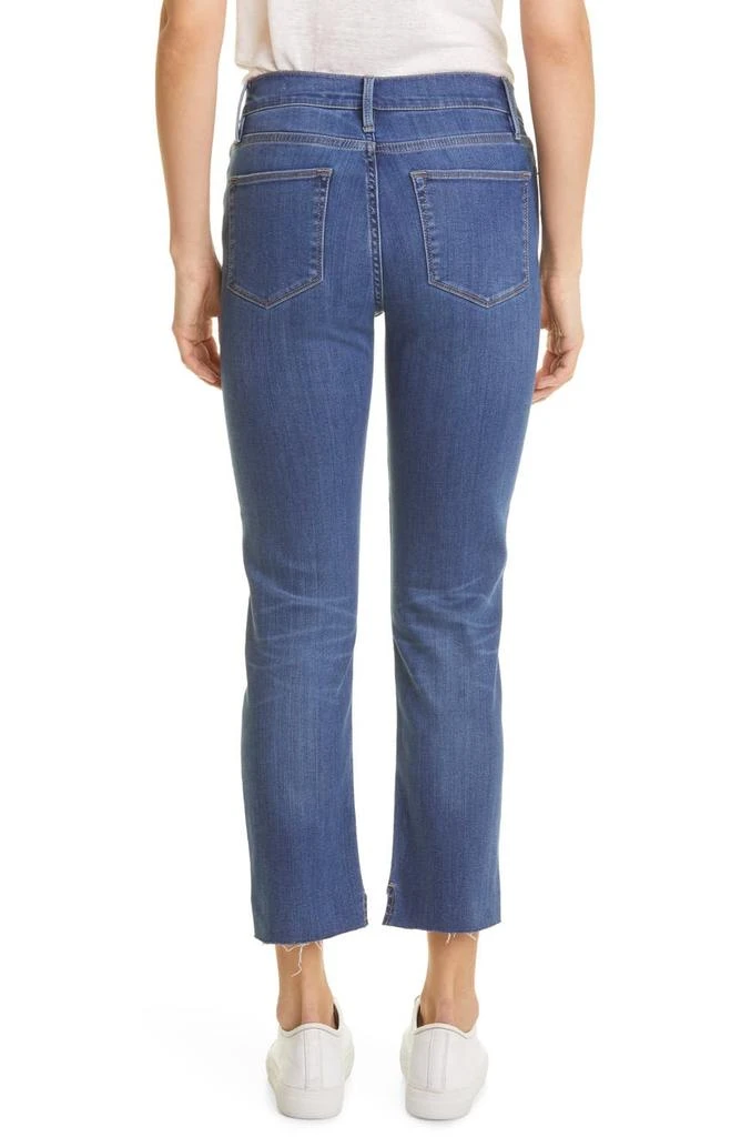 商品FRAME|Le High Step Hem Straight Leg Crop Jeans,价格¥586,第2张图片详细描述