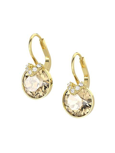 Bella Gold-Plated & Crystal Drop Earrings商品第2张图片规格展示