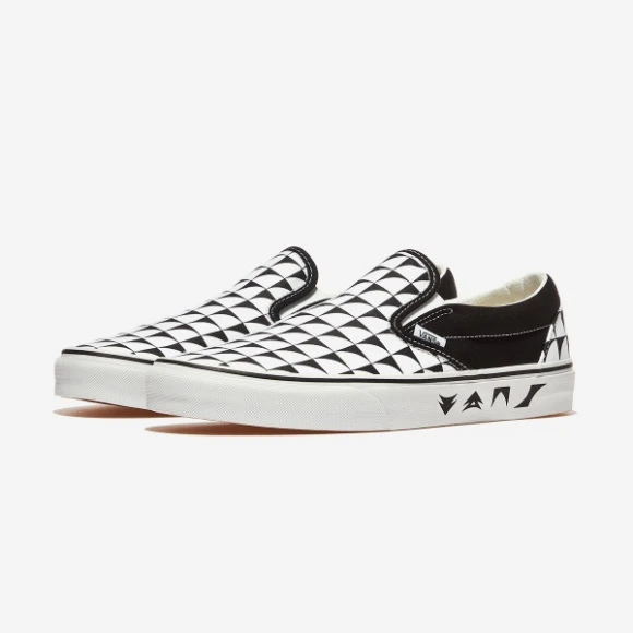 【Brilliant|包邮包税】万斯 CLASSIC SLIP-ON  休闲鞋 便鞋 一脚蹬 懒人鞋  VN000CT5BP7 CHECKERBOARD BLACK/TRUE WHITE 商品