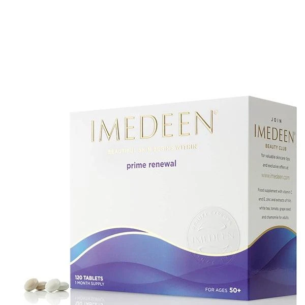 商品Imedeen|Imedeen Prime Renewal Beauty & Skin Supplement, contains Vitamin C and Zinc, 120 Tablets, Age 50+,价格¥803,第1张图片