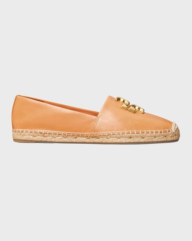 商品Tory Burch|Eleanor Leather Medallion Espadrilles,价格¥1978,第1张图片